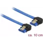 SATA-Kabel DeLOCK 85094 0,1 m SATA 7-Pin Schwarz Blau