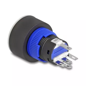 Drucktaster DELOCK 22049 22 mm, 5× Lötanschlüsse, Panelmontage