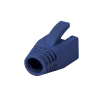 Logilink | RJ45-Stecker-Zugentlastungstülle, 8,0 mm (50 Stk.) | MP0035B | Blau
