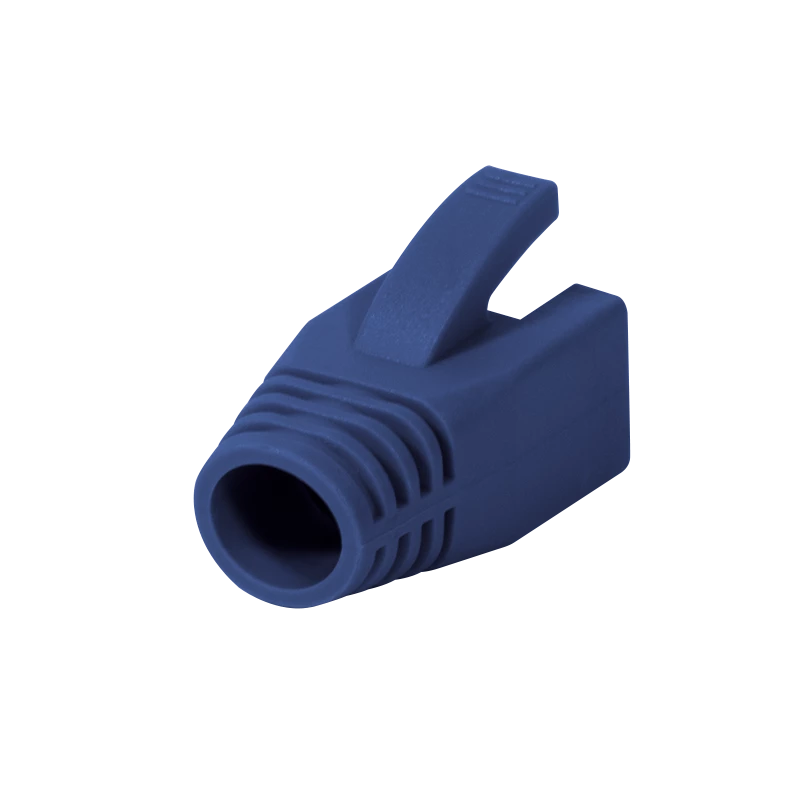 Logilink | RJ45-Stecker-Zugentlastungstülle, 8,0 mm (50 Stk.) | MP0035B | Blau