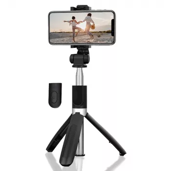 Stativ MEDIA-TECH MT5542 Selfie-Stativ 2in1 höhenverstellbar leicht
