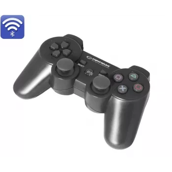 Esperanza EGG109K Gaming Controller Schwarz Bluetooth Joystick Analog PlayStation 3