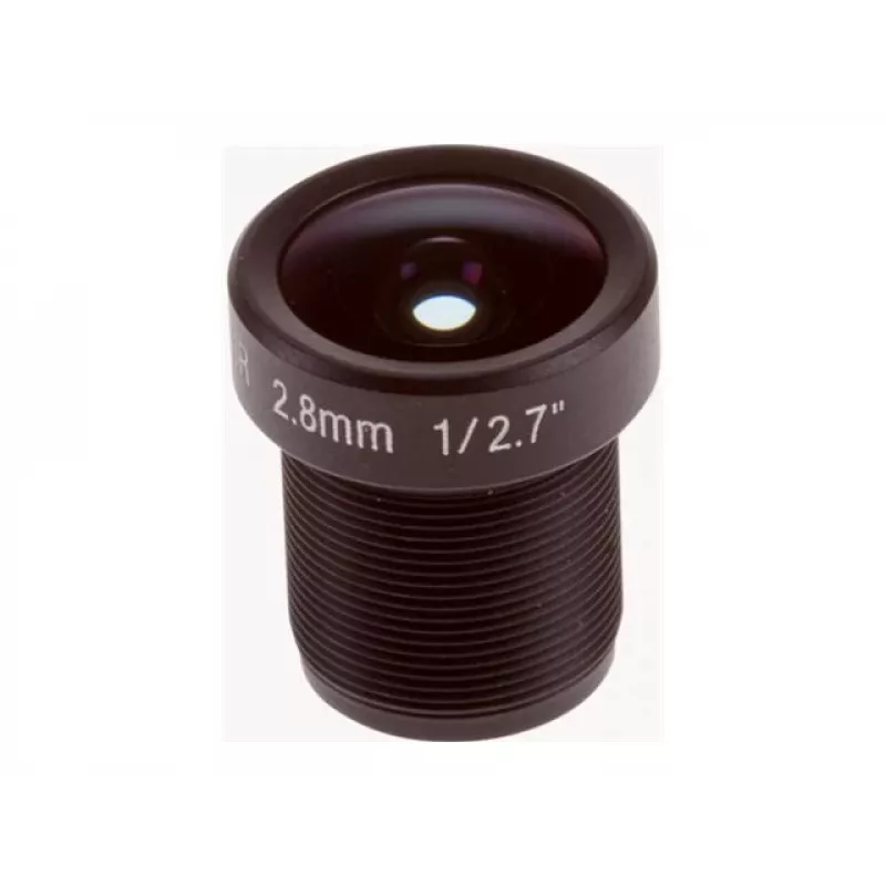 Objektiv Axis M12 2,8 mm F1.2 Indoor Schwarz 170° Sichtwinkel