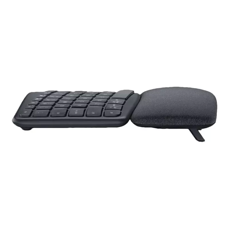 Logitech ERGO K860 - Tastatur - Kabellos - 2,4 GHz, Bluetooth 5.0 - QWERTY - GB - Graphit