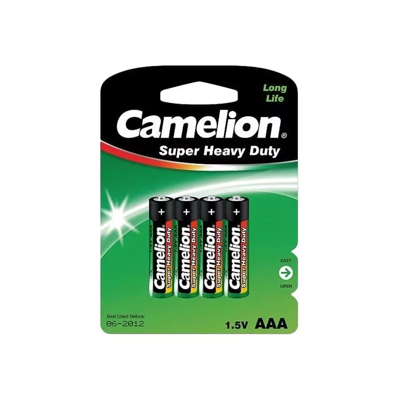 Einwegbatterie Camelion R03P-BP4G AAA Zink-Kohle