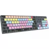 Tastatur LogicKeyboard LKB-PT-TM — Full-Size (100%) Bluetooth QWERTZ Deutsch, Titangrau