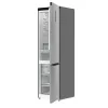 Kühl-Gefrierkombination Gorenje NRB620E61X4WFE, freistehend, Edelstahl, Gesamtkapazität 413 L, Gefrierfach unten 130 L, NoFrost, LED-Anzeige