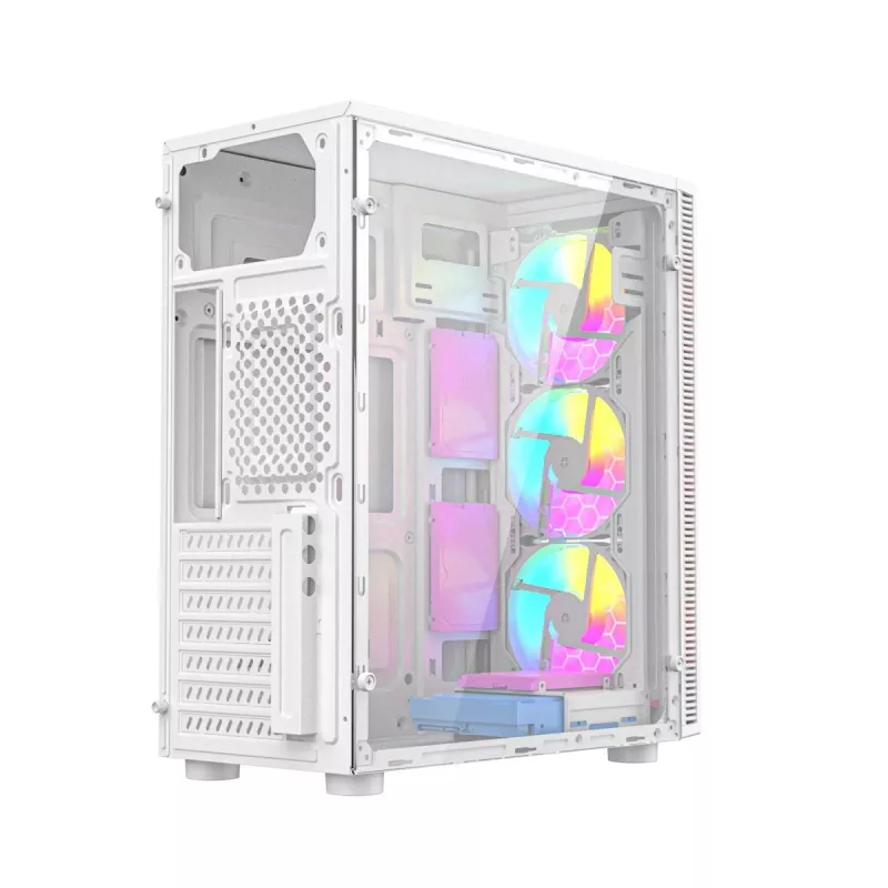 Computer-Gehäuse Gaming Fornax 500, weiß
