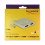 USB-Grafikadapter DeLOCK 87716 2560 x 1440 Pixel Silber