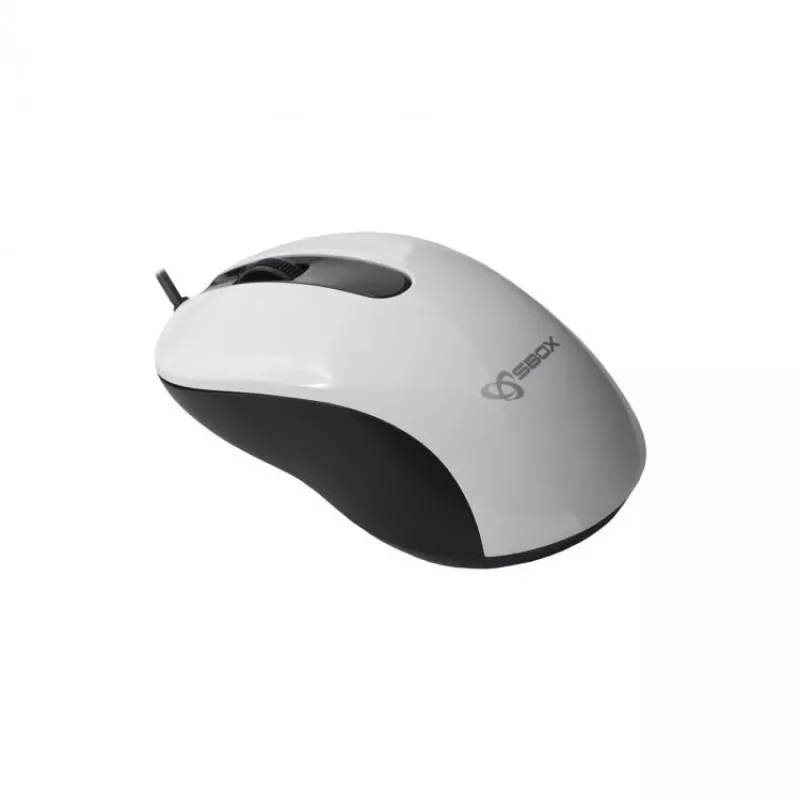 Sbox M-901 Optische Maus Weiß