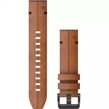 Band Garmin QuickFit 22 Braunes Leder
