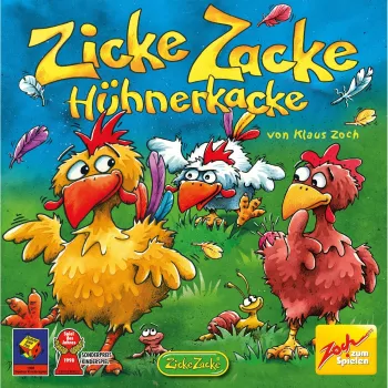 Zicke Zacke Chicken Cha Cha Cha, Brettspiel Kinderspiel des Jahres 1998