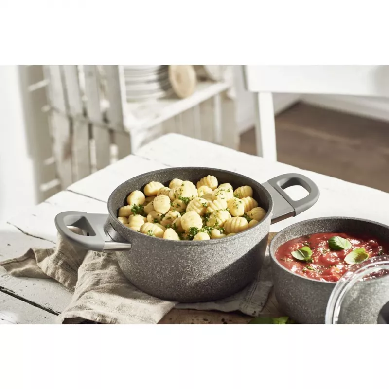 Induktions-Granittopf mit Deckel Ballarini Murano - 4,8 l