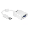 Videokabel-Adapter DeLOCK 61766 0,125m VGA DisplayPort Weiß
