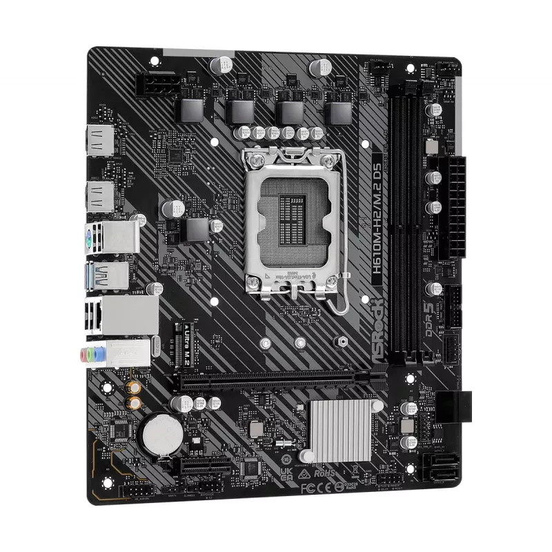 ASRock H610M-H2/M.2 D5 Micro-ATX Motherboard