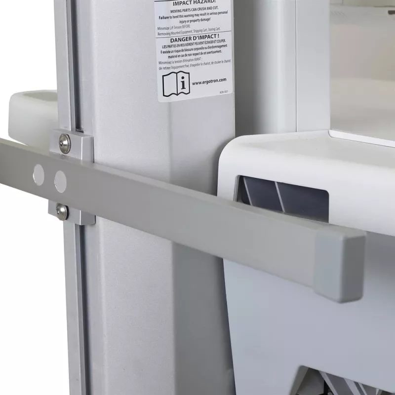 Ergotron 98-420 Montageset aus Aluminium, maximales Traggewicht 2,3 kg