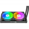 Flüssig-CPU-Kühler THERMALTAKE TH240-S V3 ARGB Sync AIO Schwarz
