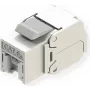 ROLINE Keystone Kat6A/Kl.EA RJ45 abgeschirmt werkzeuglos silberf. (21.17.0326)