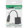 Microconnect DPDVID Videokabel-Adapter 0,15 m DisplayPort DVI-D Schwarz