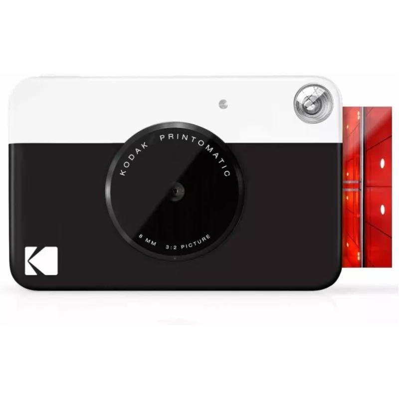 Kodak PRINTOMATIC Sofortbildkamera, 2x3 Zoll, Schwarz