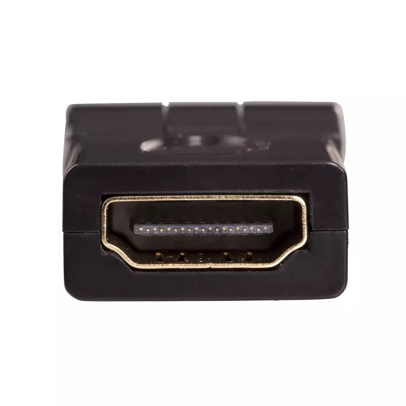 Akyga AK-AD-40 HDMI (M) auf HDMI (F) 180° drehbarer Winkeladapter, Schwarz
