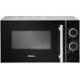 Amica AMGF20M1GS Mikrowelle Arbeitsplatte Grill-Mikrowelle 20 L 700 W Schwarz, Silber