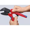 Knipex 97 33 02 Kabelcrimpzange Crimpwerkzeug Blau, Rot