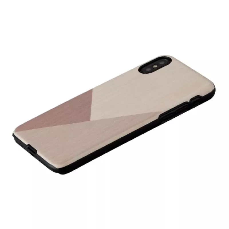 Smartphone-Hülle man and wood für iPhone X/XS — tulip schwarz