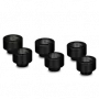 Thermal Grizzly DeltaMate Extender MF10 – Wasserkühlungsanschluss, Schwarz, 6 Stk. (TG-DM-FIT-6006)