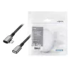 USB 3.2 Gen2 Type-C auf USB-C Buchse, PD, AV, 0,5 m