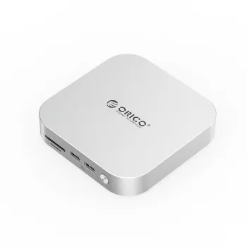 M.2 NVMe Slot-Adapter ORICO M49P-EU-SV-BP — USB-C 10 Gbit/s, Metallgehäuse