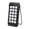 Logilink - Solar-Powerbank - Taschenlampe - Li-Pol - 10000 mAh - 18 Watt - 3 A - PD 2.0, QC 3.0, Ultra Fast Charge - 2 Ausgangsanschlüsse (USB Typ A, 24-polig USB-C) - auf Kabel: USB (PA027