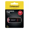 USB-Stick Intenso 64 GB USB Typ-A 2.0 Schwarz Rot