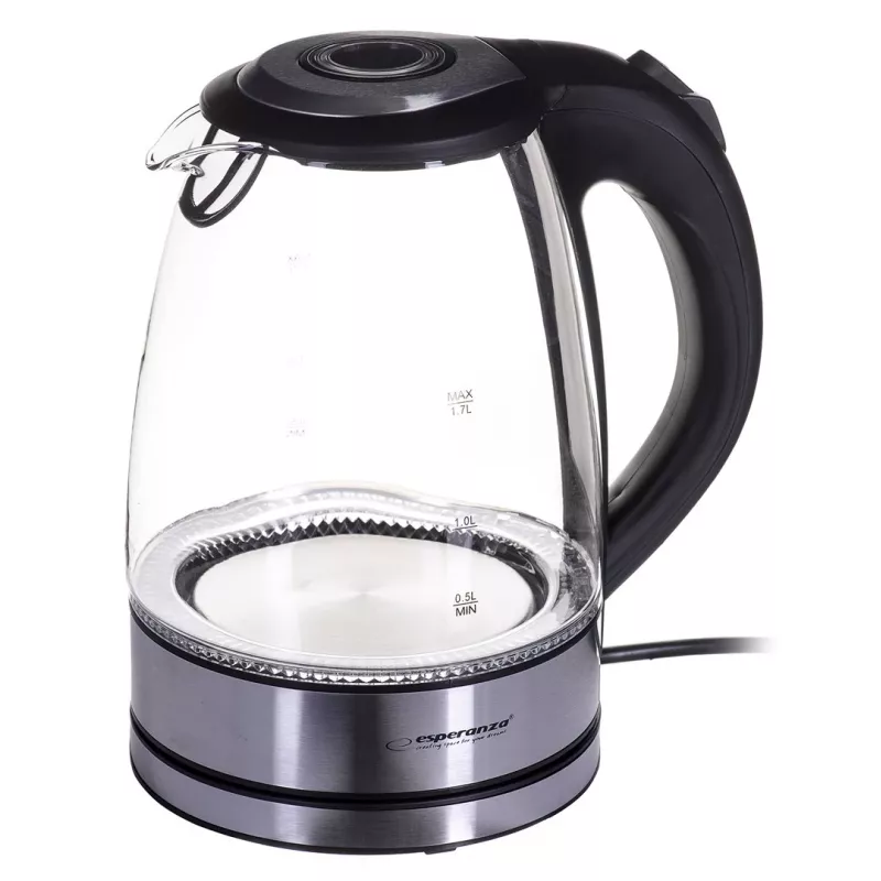 Esperanza EKK012 Wasserkocher 1,7 L Schwarz, Mehrfarbig 2200 W