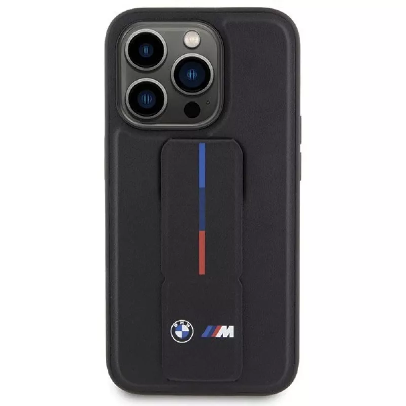 BMW | BMHCP15X22GSLK | Backcover | Apple | iPhone 15 Pro Max | TPU, PC, Eco-Leder | Schwarz