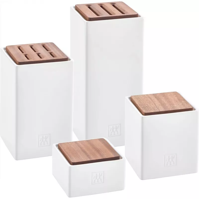 Keramik-Vorratsdosen-Set 4-teilig ZWILLING 1002267 – glasiert, stapelbar, luftdicht für Tee, Kaffee, Zucker, Gewürze