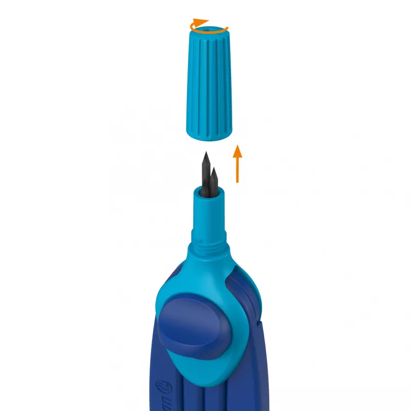 Pelikan Schulzirkel griffix Blau Ersatzminen Hängebox (700818)