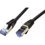 Value 21.99.1964 Netzwerkkabel Schwarz 0,3 m Cat6a S/FTP (S-STP) (21.99.1964)