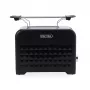 Toaster Petra PT6104BVDE 2-Scheiben, schwarz, einstellbare Bräunung, herausnehmbare Krümelschublade