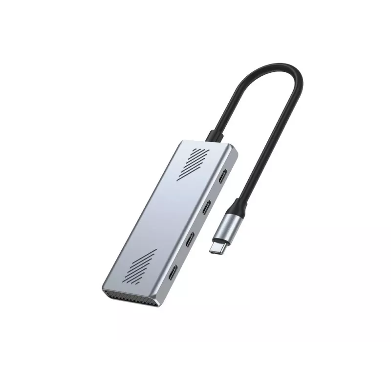 USB-C 3.2 Gen 2 4-Port-Hub von GEMBIRD UHB-CM-U310-C4-01