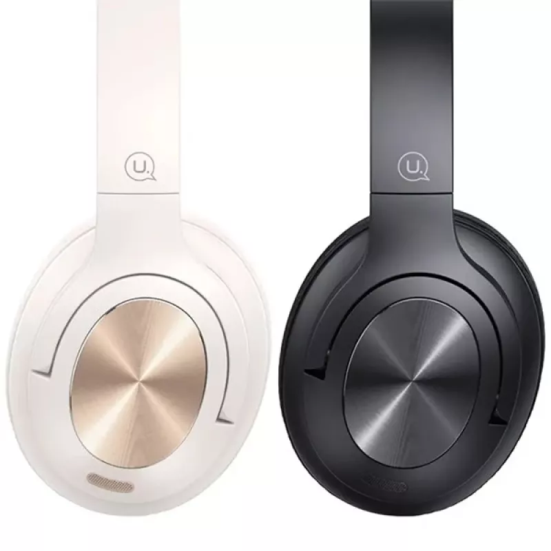 Usams Kopfhörer Bluetooth 5.3 Over-Ear Us-yh Serie Schwarz/Schwarz TDLYEJYS01
