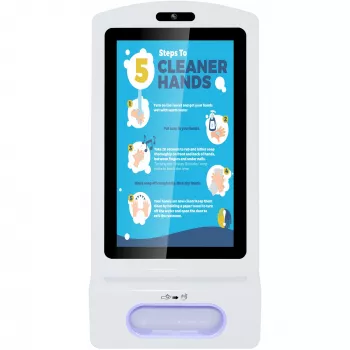 Display-Kiosk-Terminal ALLNET ALLWD21SANA70 21 Zoll weiß
