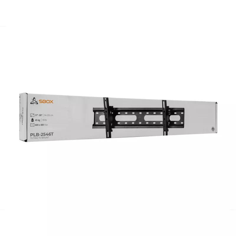 Halterung SBOX PLB-2546T-2 für 37–80 Zoll Displays, 45 kg Kapazität, 600×400 mm VESA