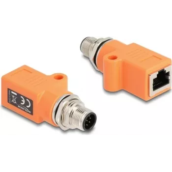 DeLOCK 60617 Kabeladapter M12 RJ45 Violett