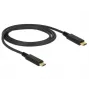USB-Kabel DeLOCK 85531 USB 3.2 Gen 2 1m USB C Schwarz