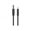 Goobay | USB-C Lade- und Synchronisationskabel (USB-A > USB-C) | 38675 | Schwarz | RJ-45 | RJ-45 90°
