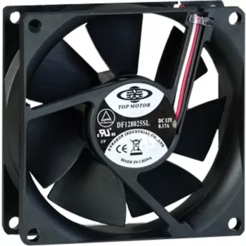 Inter-Tech 88885181 Computer-Kühlungskomponente Gehäuselüfter 8 cm Schwarz (88885181)