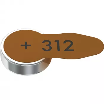 Einwegbatterie Varta 312 PR41 Zink-Luft 3,45 mm 7,8 mm 0,5 g
