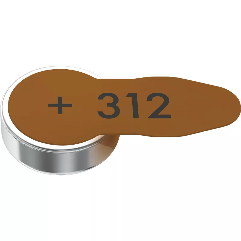 Einwegbatterie Varta 312 PR41 Zink-Luft 3,45 mm 7,8 mm 0,5 g