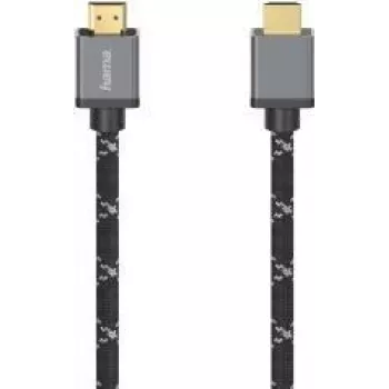 Hama 00205239 HDMI-Kabel 2 m HDMI Typ A (Standard) Schwarz, Grau